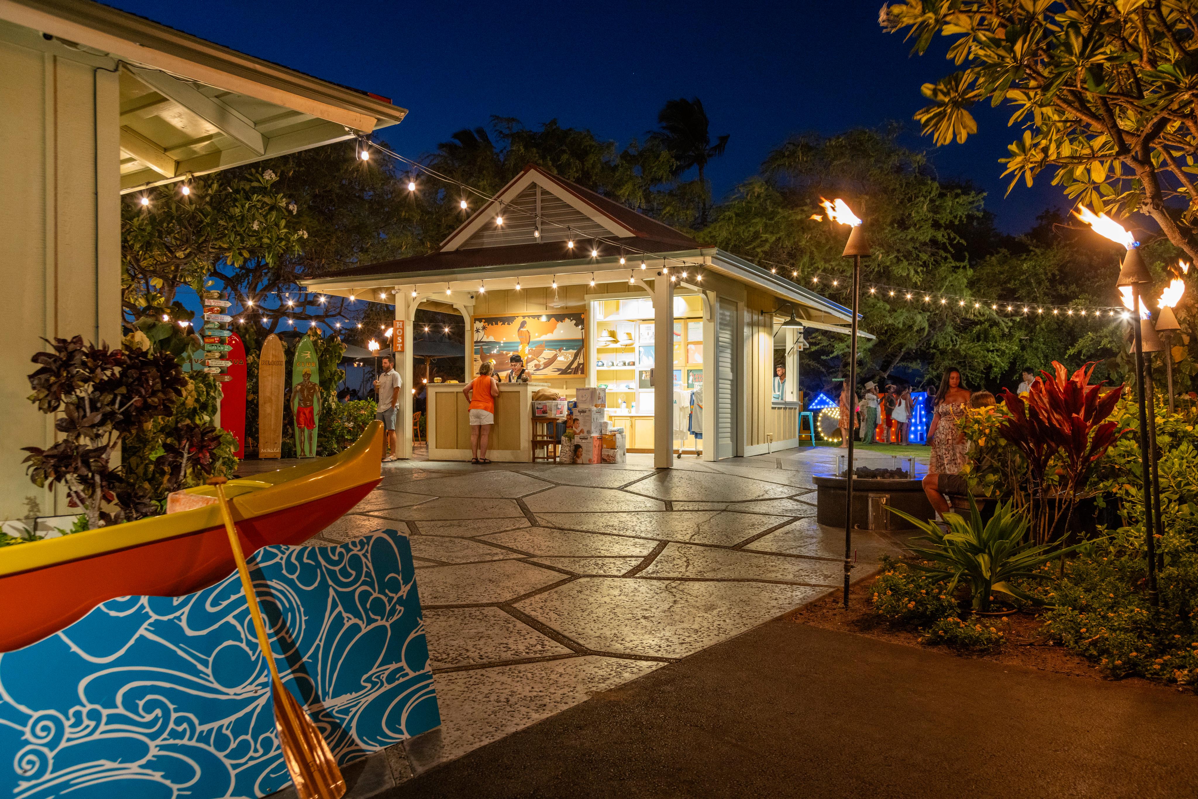Lava Lava Beach Club Waikoloa location photograph