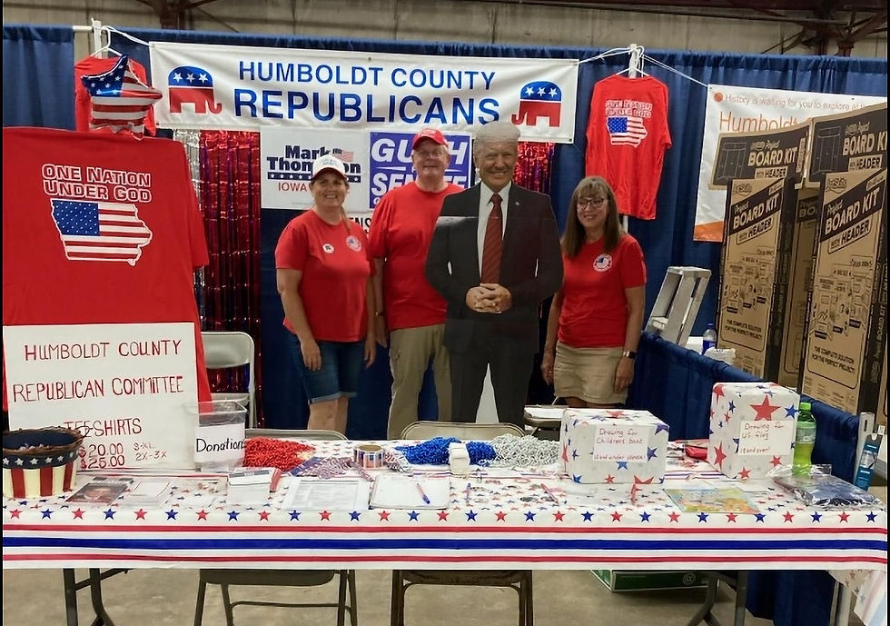 Humboldt Fair Booth