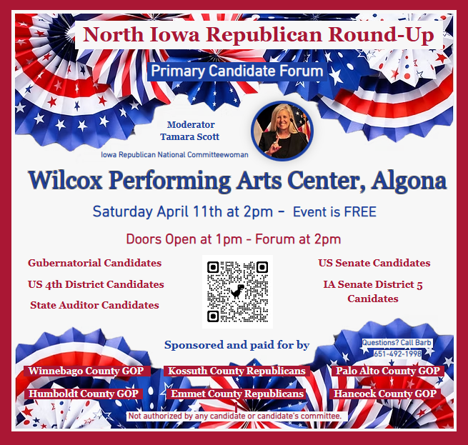 North Iowa Republican RoundUp