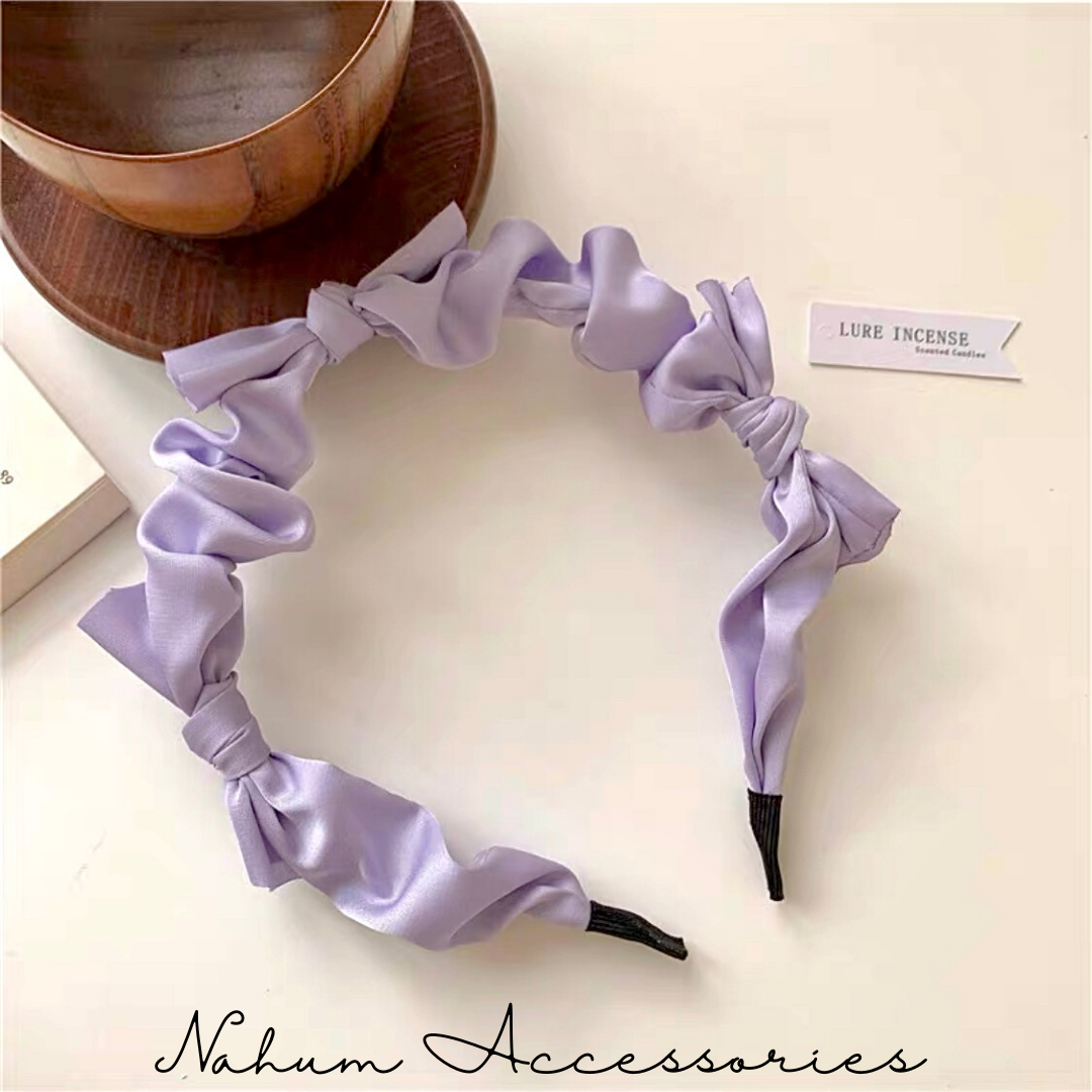 Light Purple Ribbon Headbands