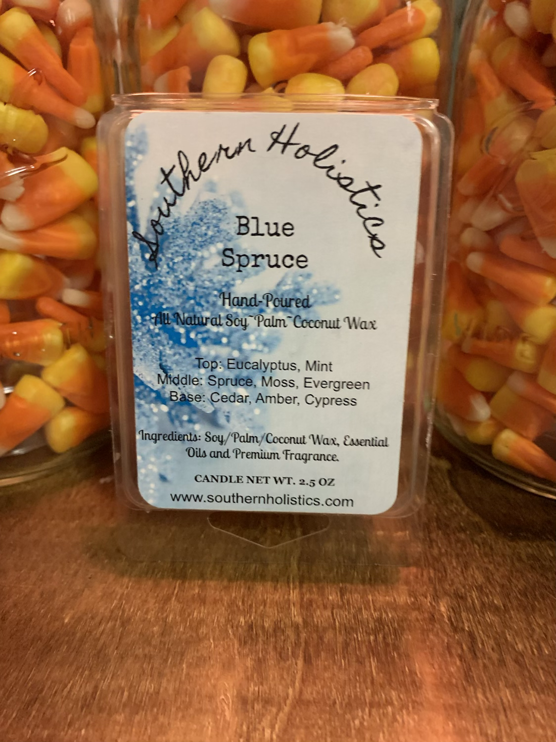 Blue Spruce - 2.5oz/6 cube - Handcrafted Soy/Palm/Coconut Wax Melt