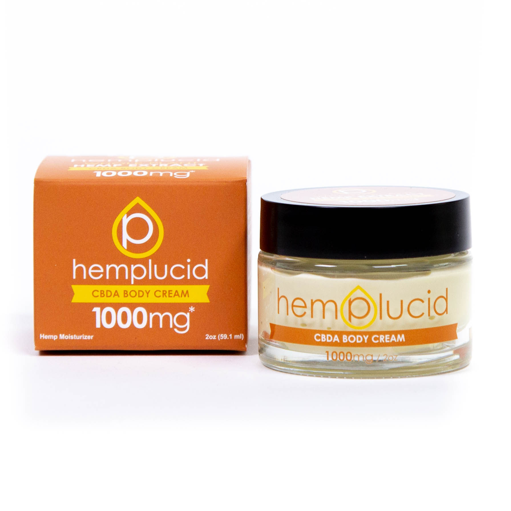 Hemplucid Full-Spectrum CBDA Body Cream - 1000MG