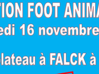 ⚽️ SECTION FOOT ANIMATION: Samedi 16/11/2019 ⚽️