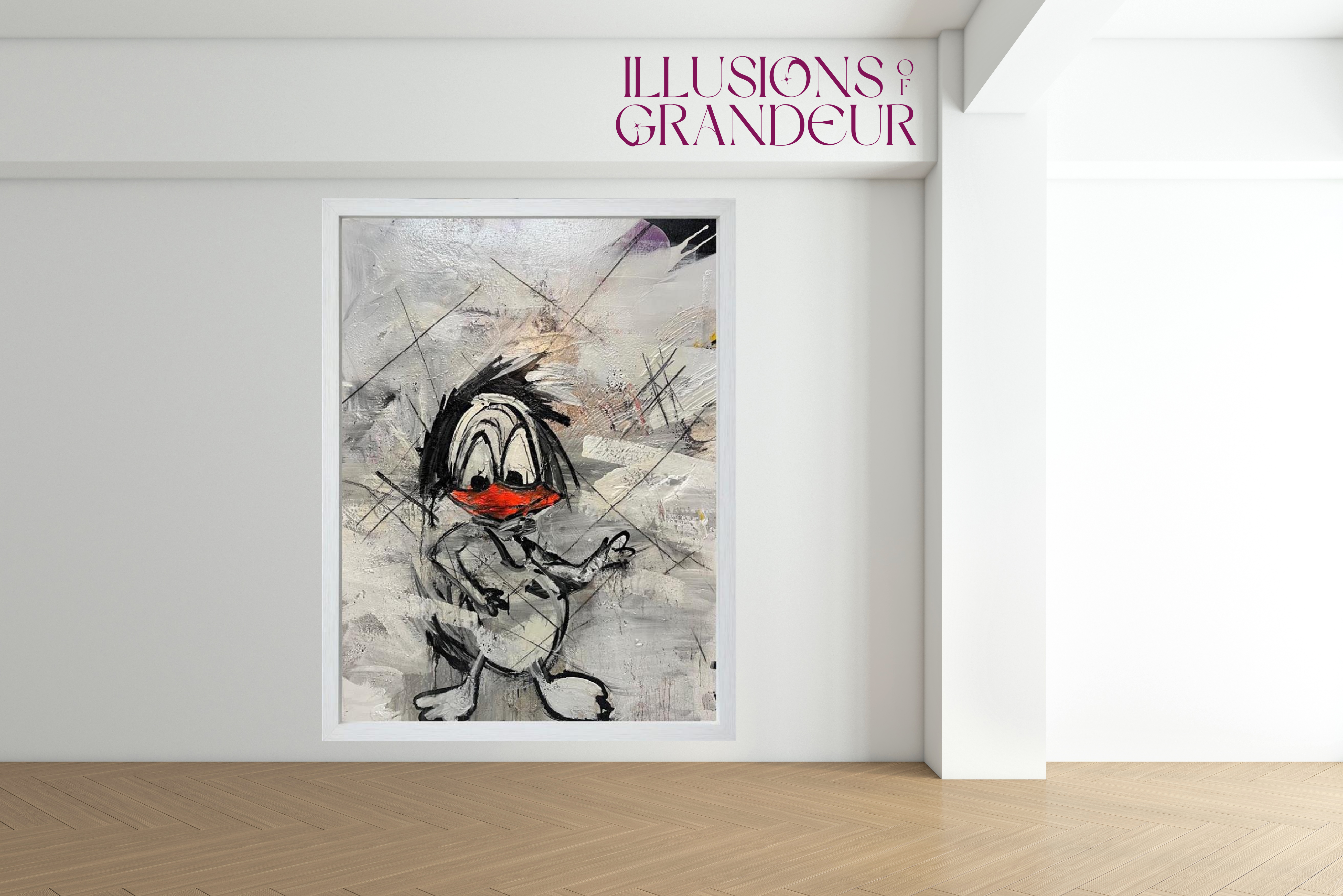 "DUCKI I" FRAMED ORIGINAL