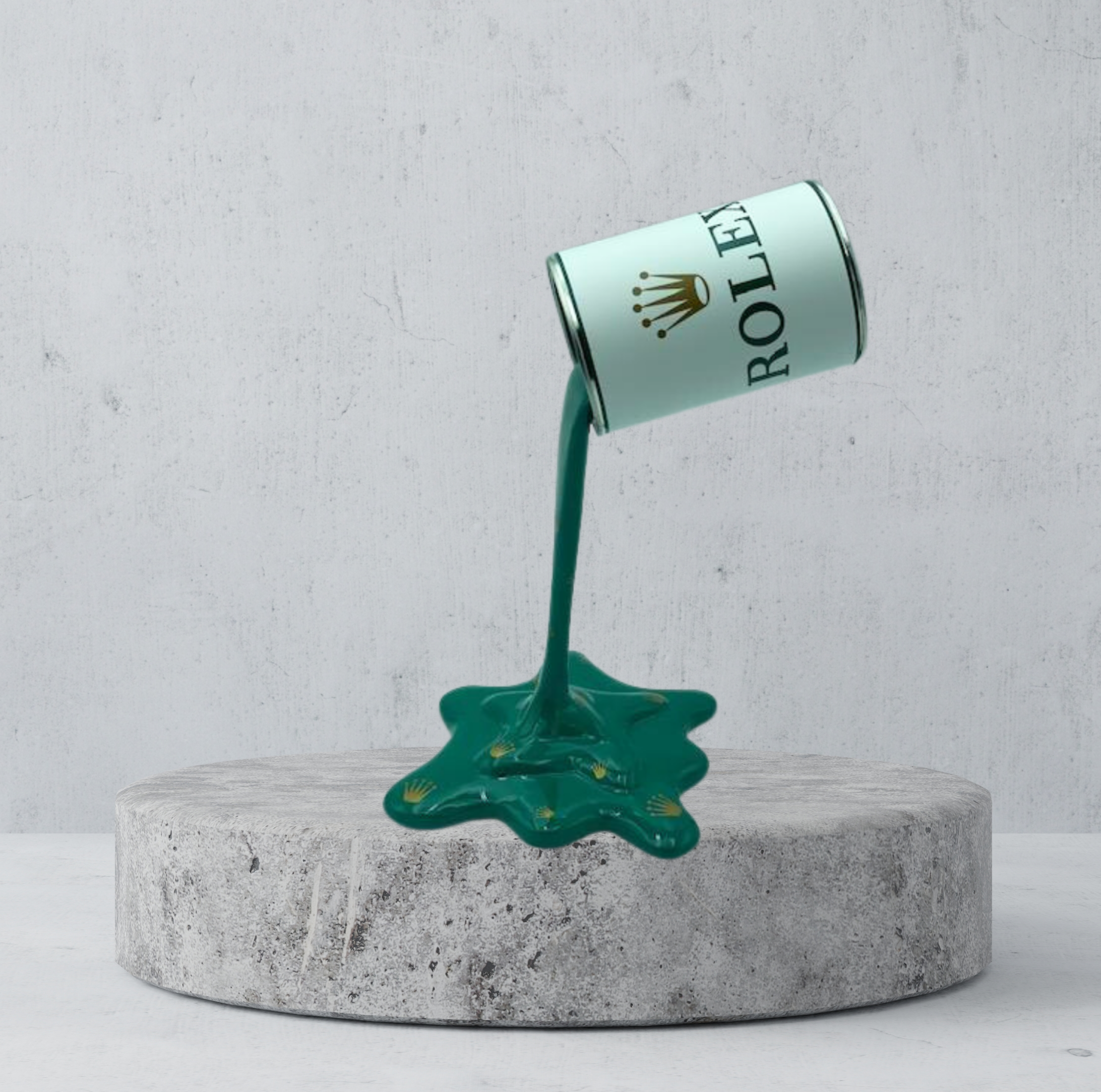 ROLEX NAOR PAINT CAN SPILL