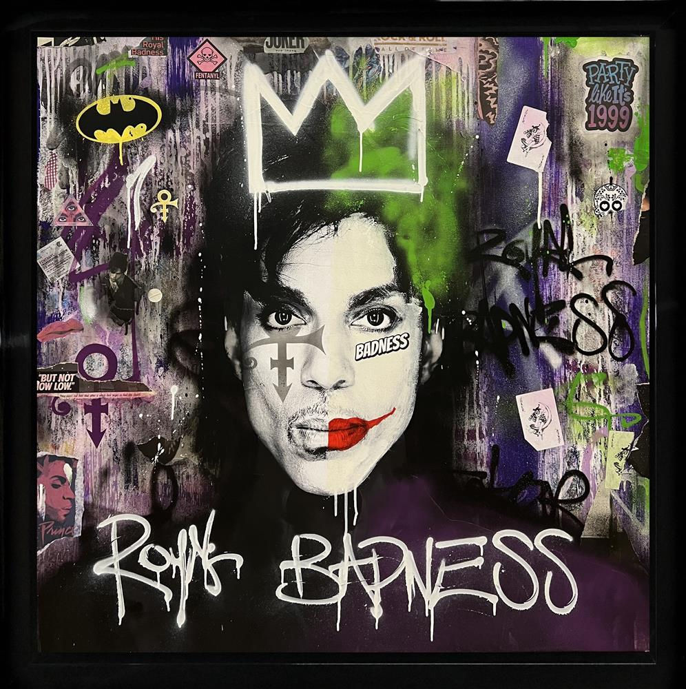 "HIS ROYAL BADNES" FRAMED ORIGINAL