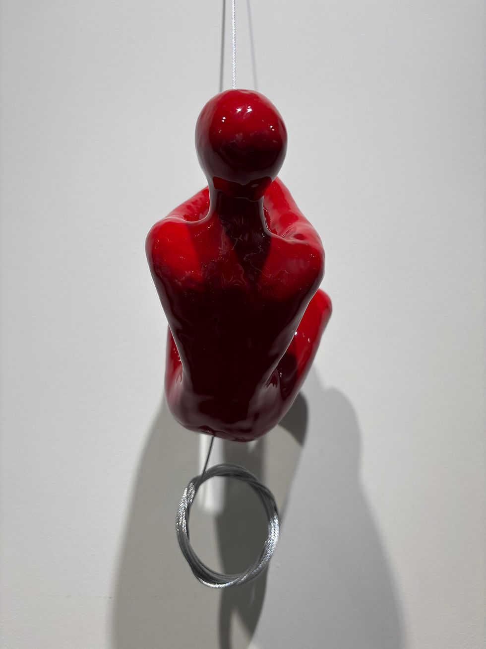 Thumbnail: #01 Wall Climber Sculpture by Ancizar Marin