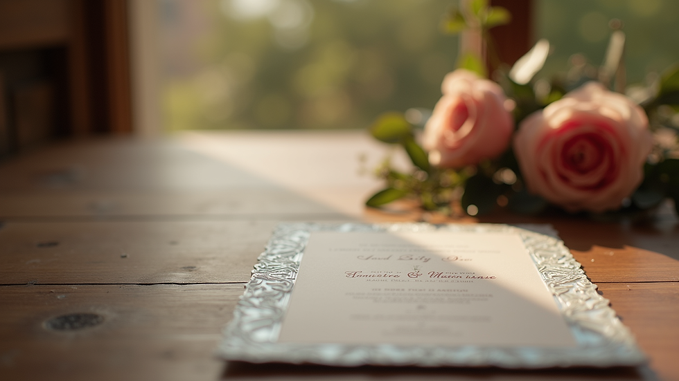 Die Bedeutung von Einladungen bei Festlichkeiten