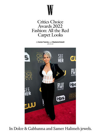 Critics Choice Awards 2022 Halle Berry 