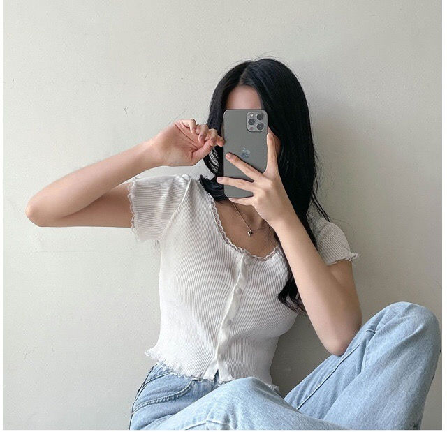 Thumbnail: Lace針織短袖