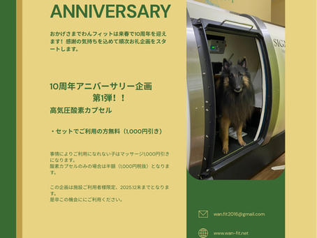 10周年目前緊急企画！第1弾