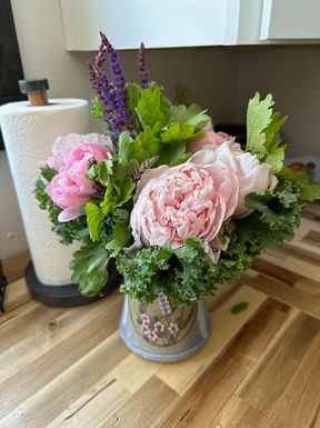 Peony bouquet