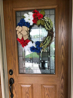 Red, White, and Blue Wreath