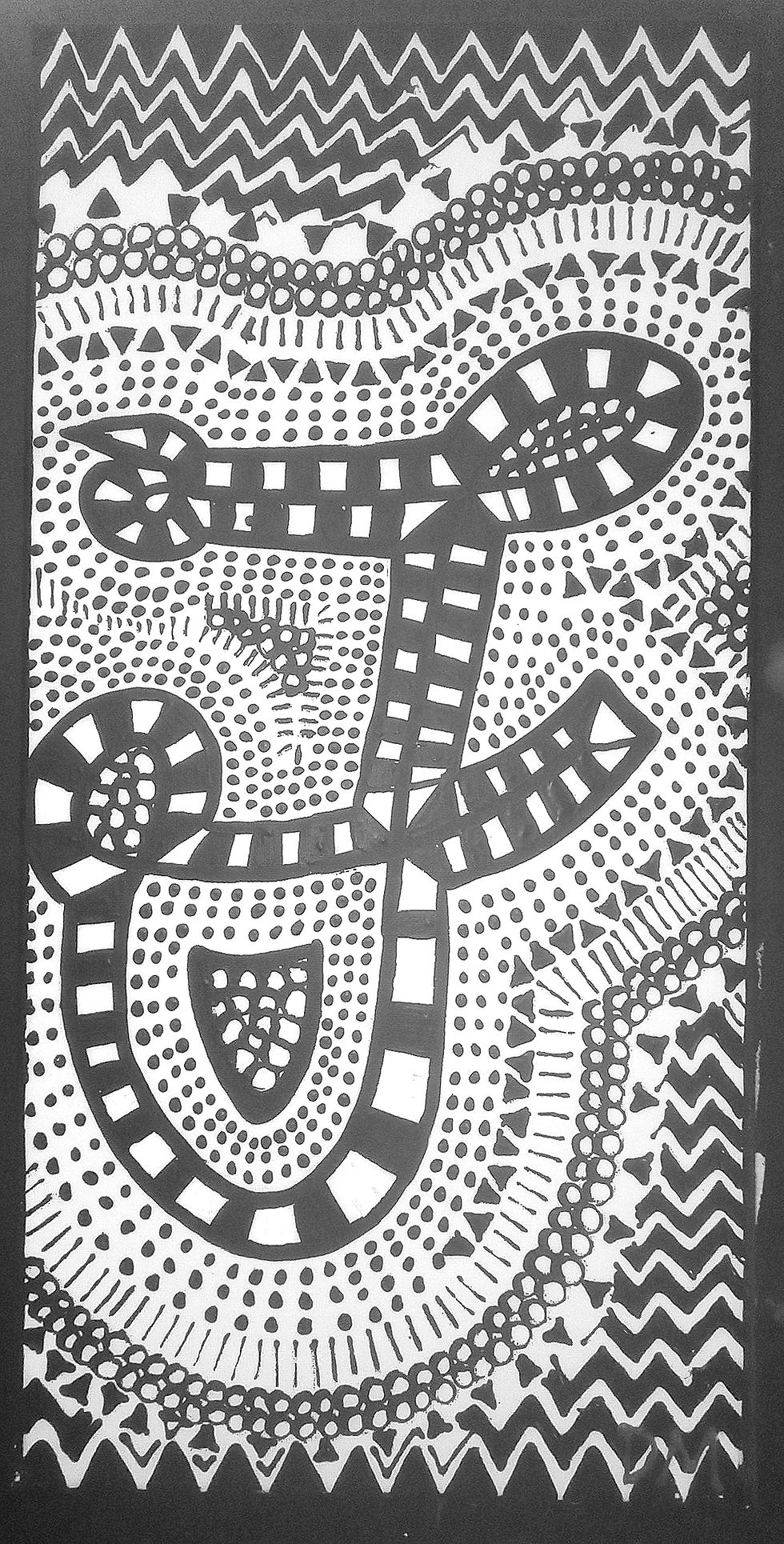 Thumbnail: OOAK Abstract Letter