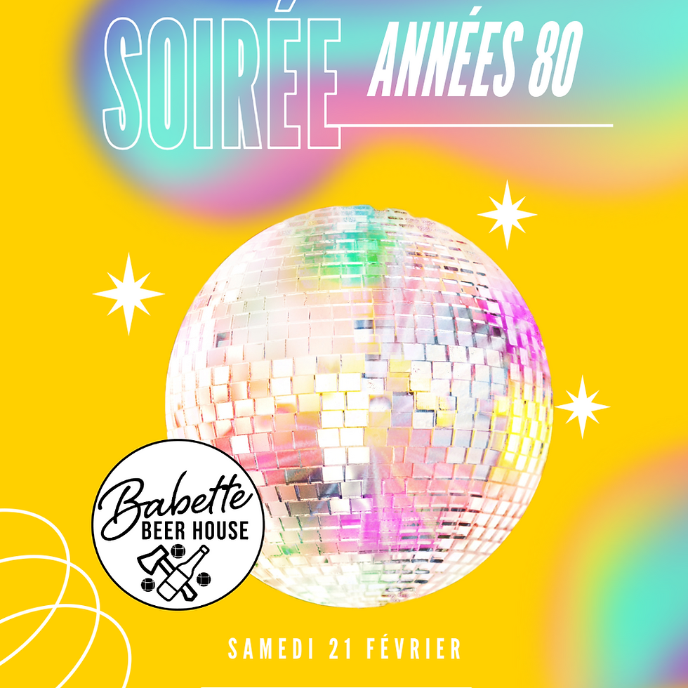 Soirée années 80