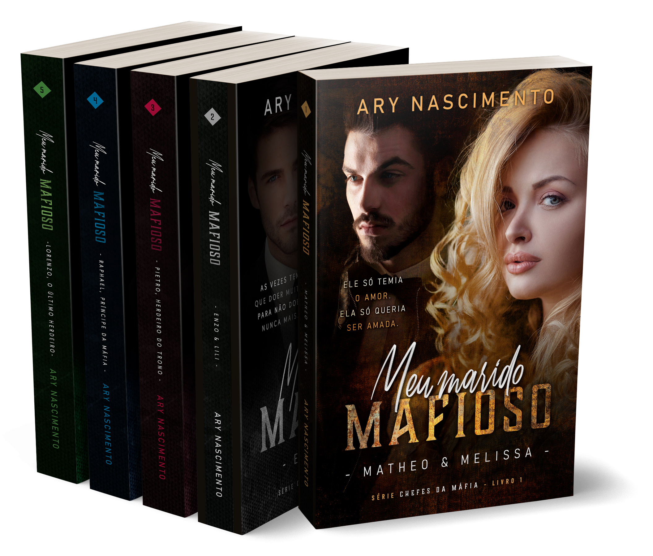 Combo da Série Chefes da Máfia - 5 livros