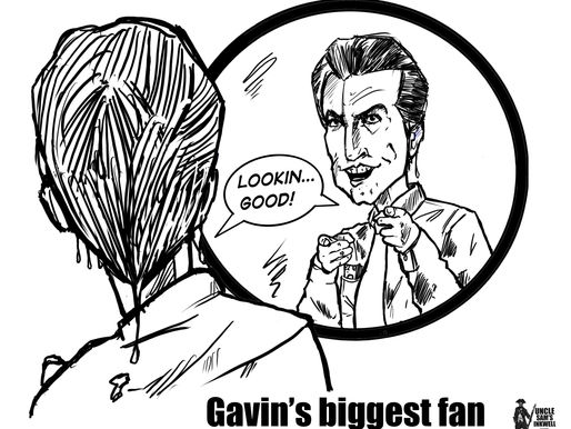 Two-Faced Gavin Newsom
