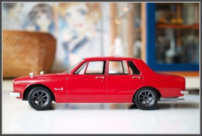 mockupﾌｼﾞﾐ1/24ﾊｺｽｶGT-R