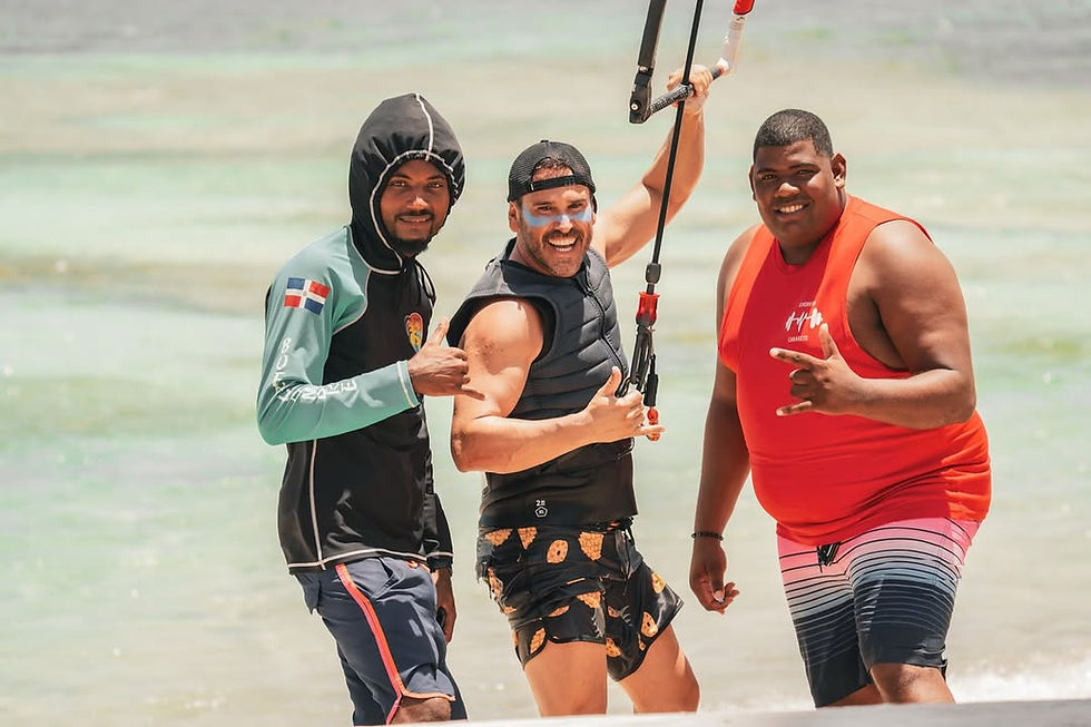 If you have tried kitesurfing and you see that you are not making progress, contact me and