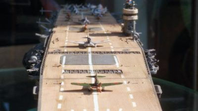 mockupパワーモデル作品集ハセガワ1/450赤城