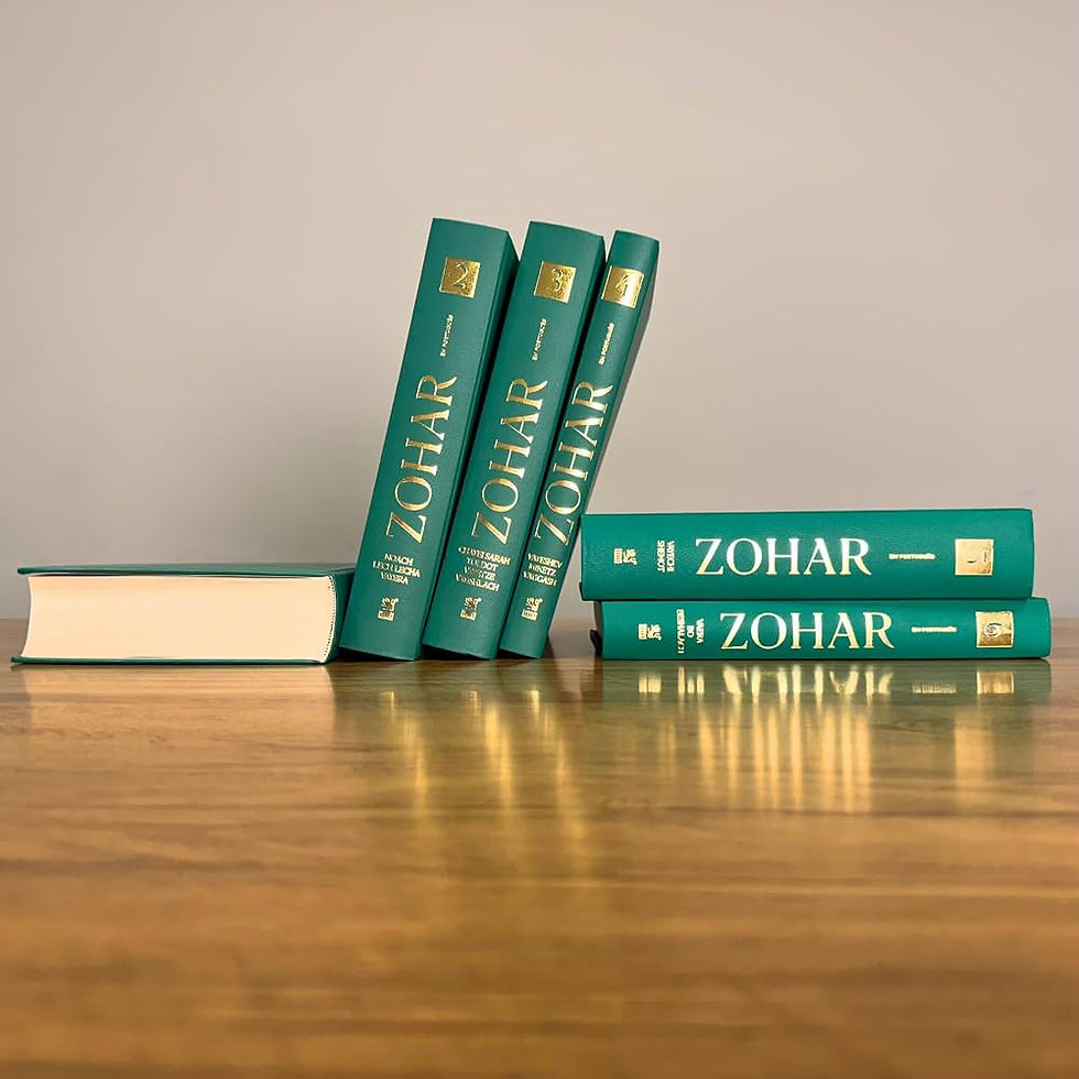 Miniatura: Coleção Zohar em Português — Volumes 1 a 6