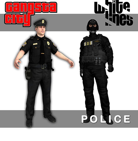 GC White Lines Police