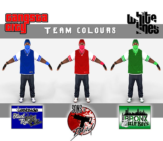 White Lines Team Colours - GC