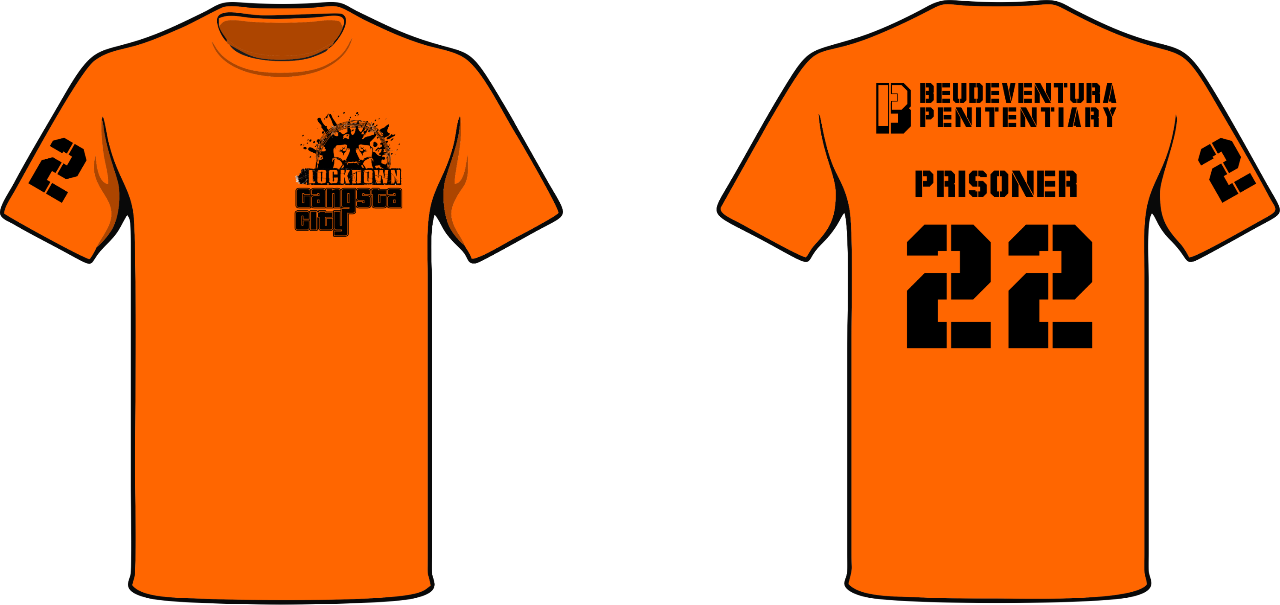 Los Rojas Prison Shirt