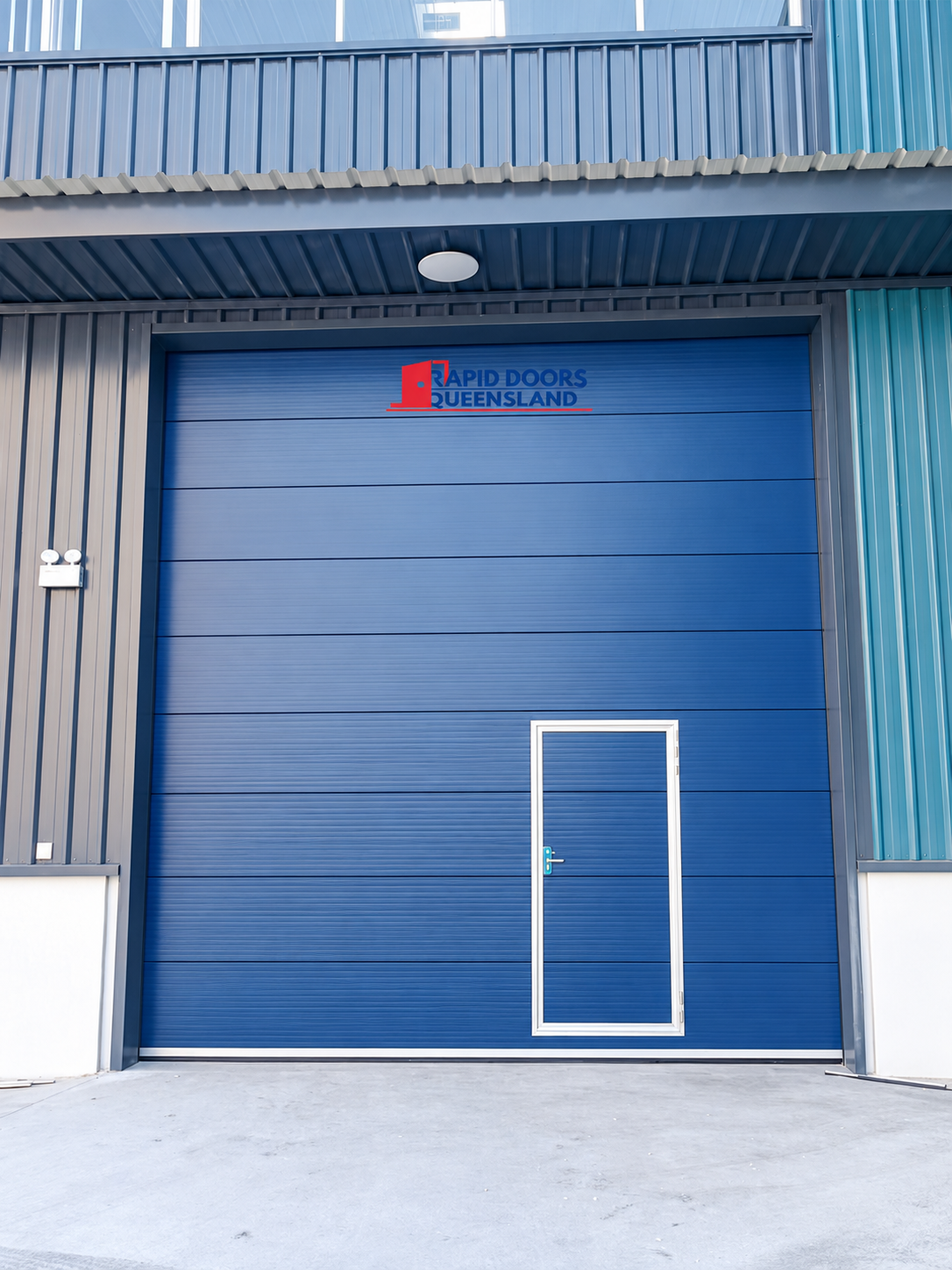 Industrial sectional doors
