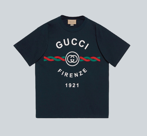 Cotton Jersey 'Gucci Firenze 1921' T-shirt | Designerjoe