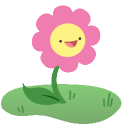 Spring Flower Animated Illustration.gif