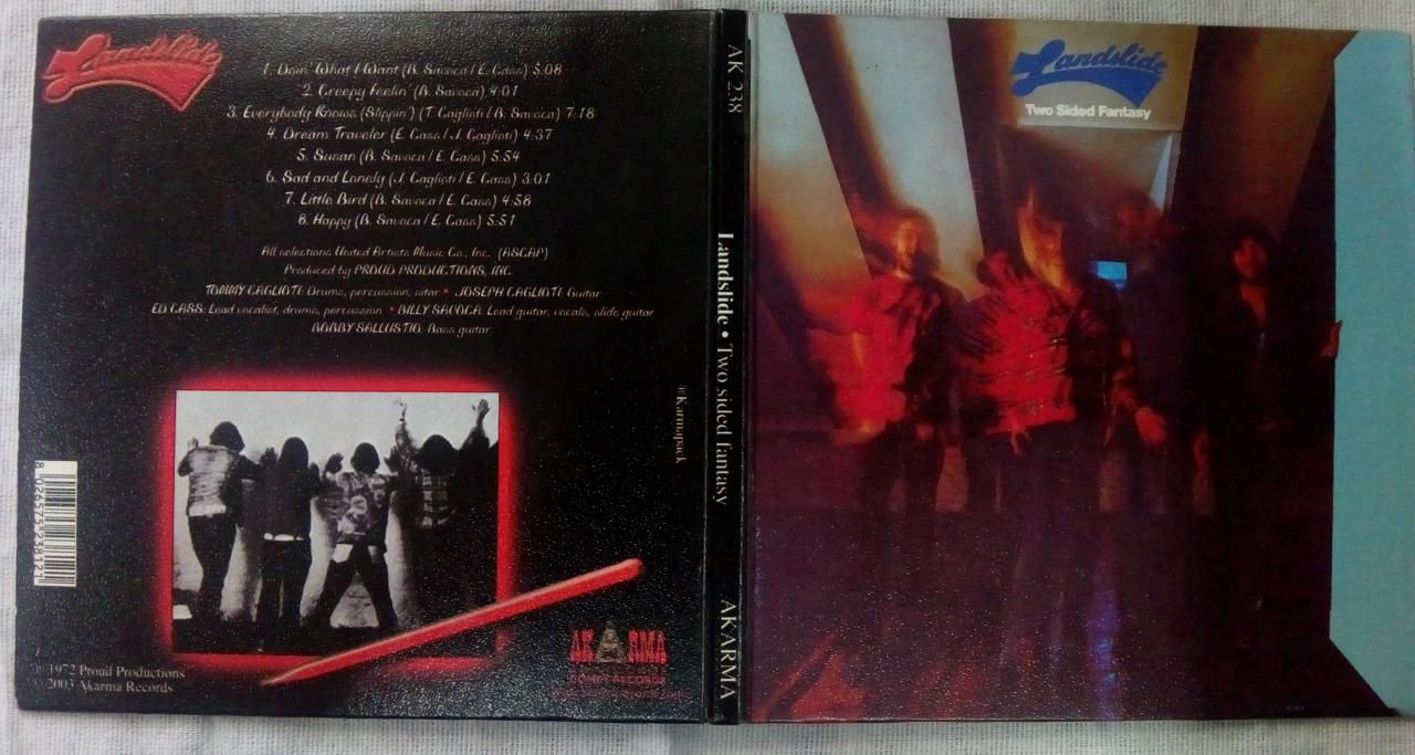 Cd Usado Landslide Two Sided Fantasy Dig Imp Raro MB CDU6731