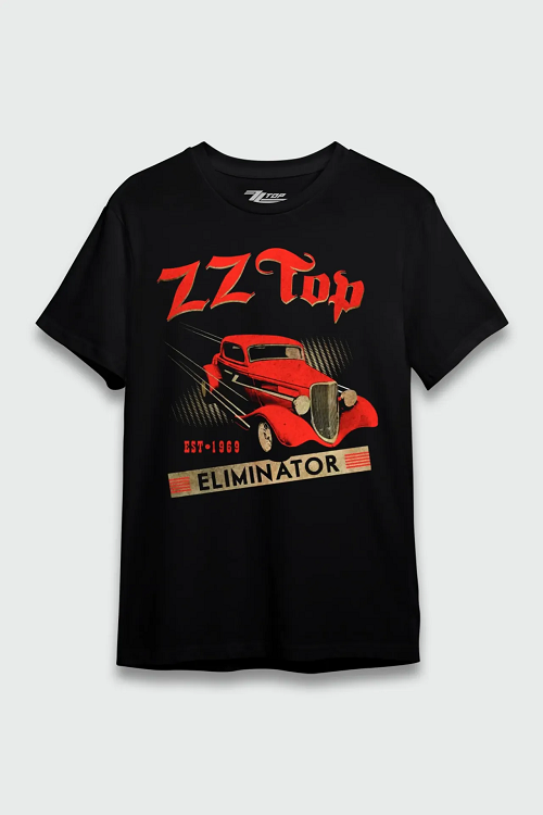 Camiseta ZZ Top Eliminator Preto OF0224