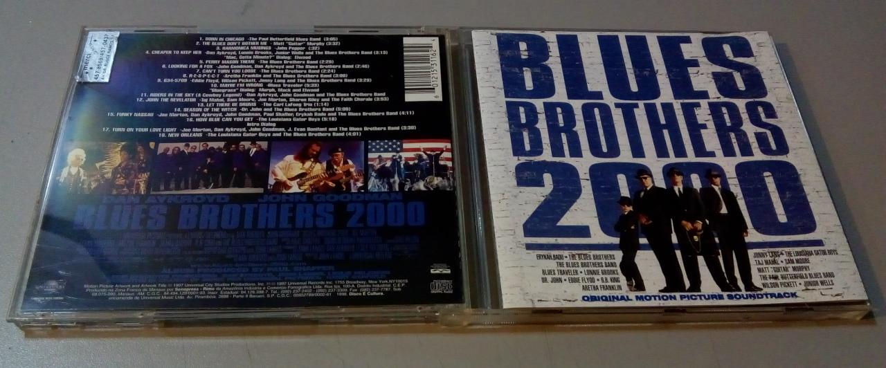 Cd Usado Blues Brothers 2000 Trilha Excelente CDU5232