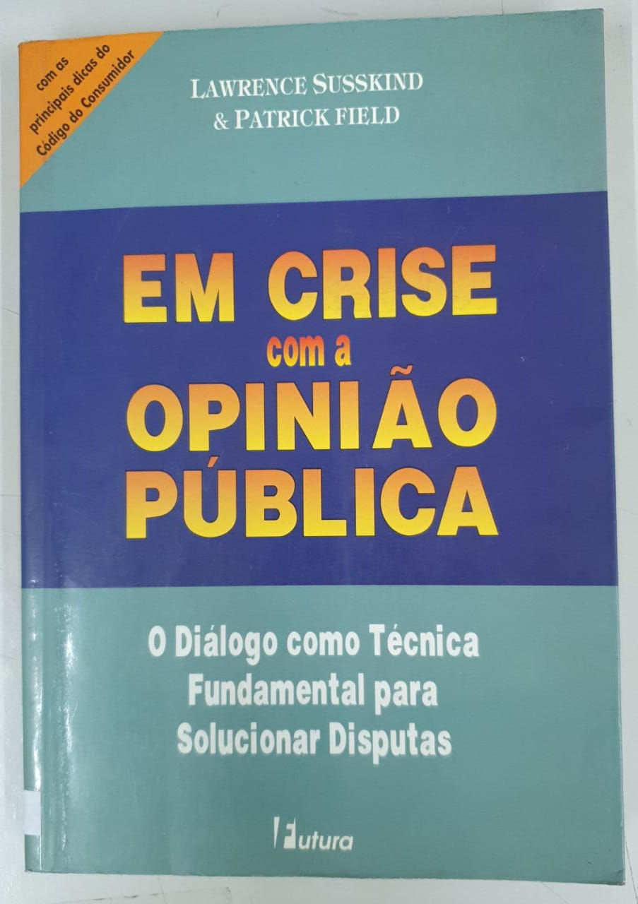 Livros Em Crise Com A Opnião Pública Lawrence & Patrick 7392