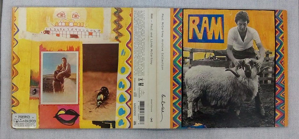 Cd Usado Paul And Linda McCartney Ram Duplo Paper CDU5834