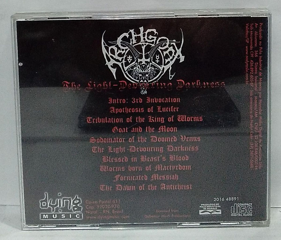 Miniatura: CD Usado Archgoat The Light Devouring Darkness