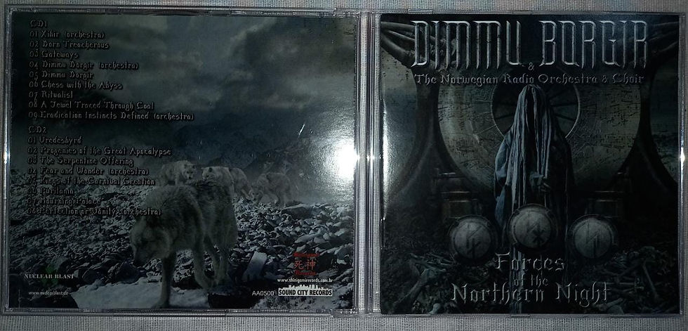 Cd Usado Dimmu Borgir And The Norwegian Duplo Exc CDU6997
