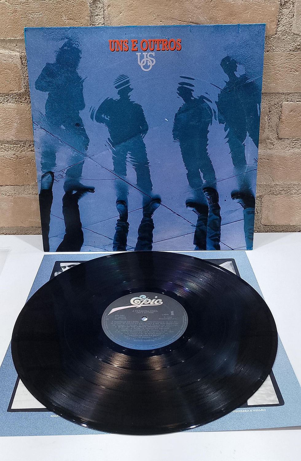 Vinil Lp Uns e Outros A Terceira Onda C/Encarte 1990