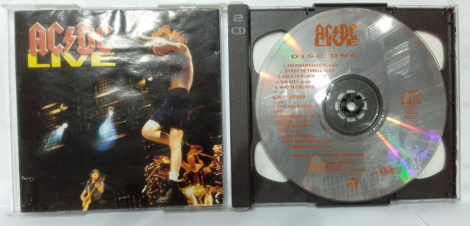 Cd Usado AC/DC Live CDU14012