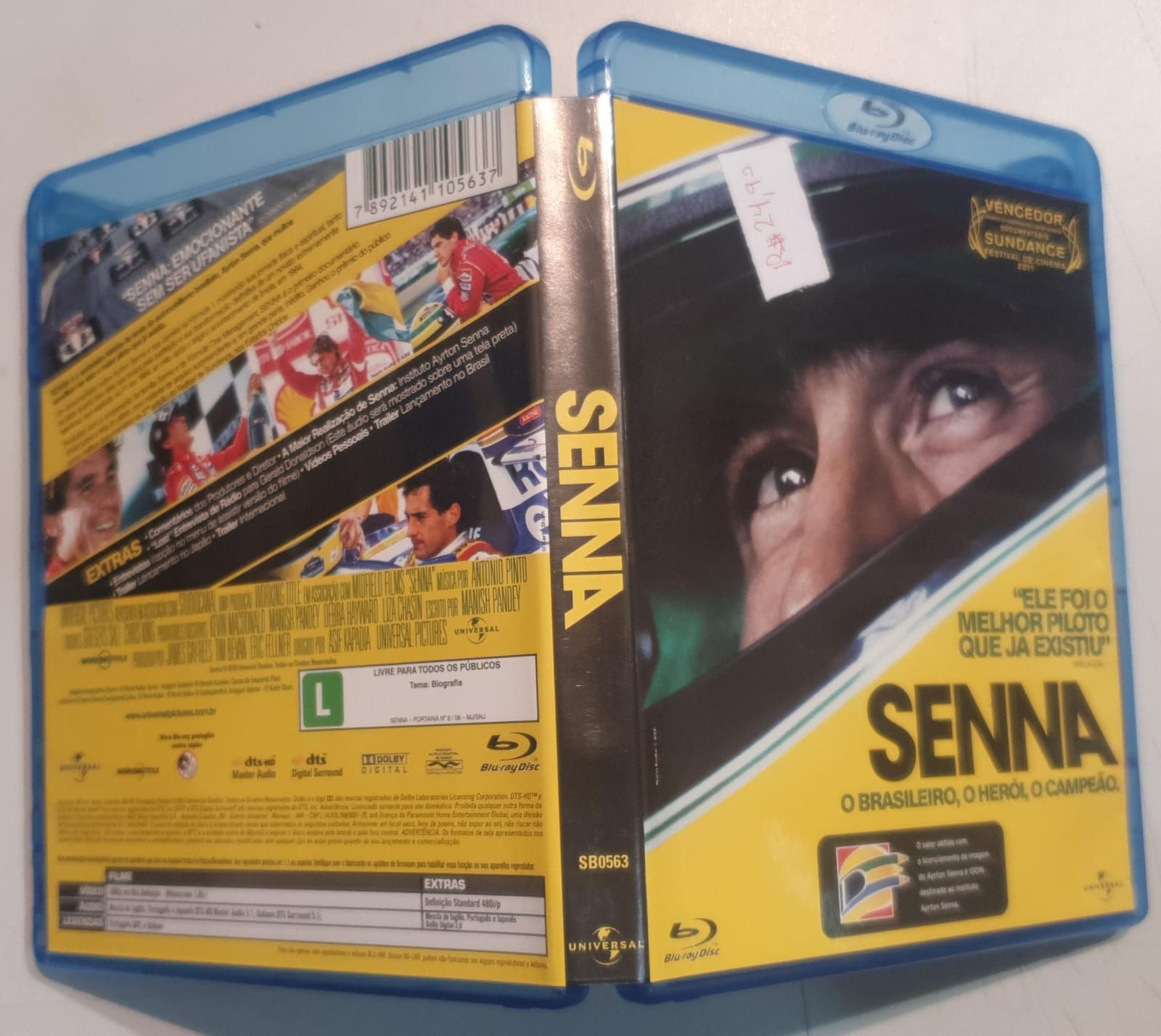 Blu-Ray Usado Senna O Brasileiro, O Herói, O Campeão
