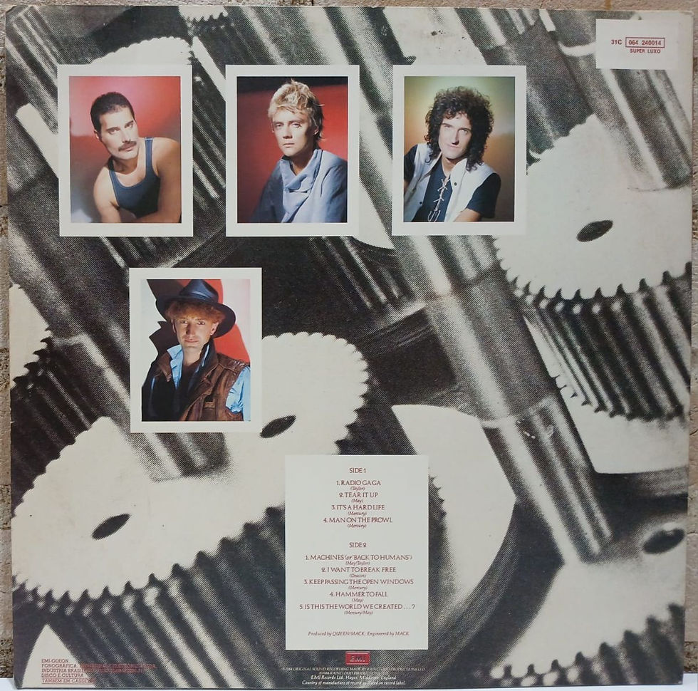 Miniatura: LP Usado Queen The Works Com Encarte Muito Bom Estado Nac
