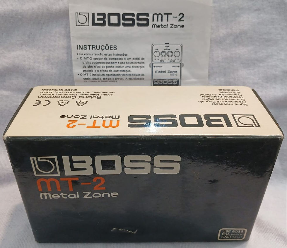 Miniatura: Pedal Usado Boss MT-2 Metal Zone Distortion