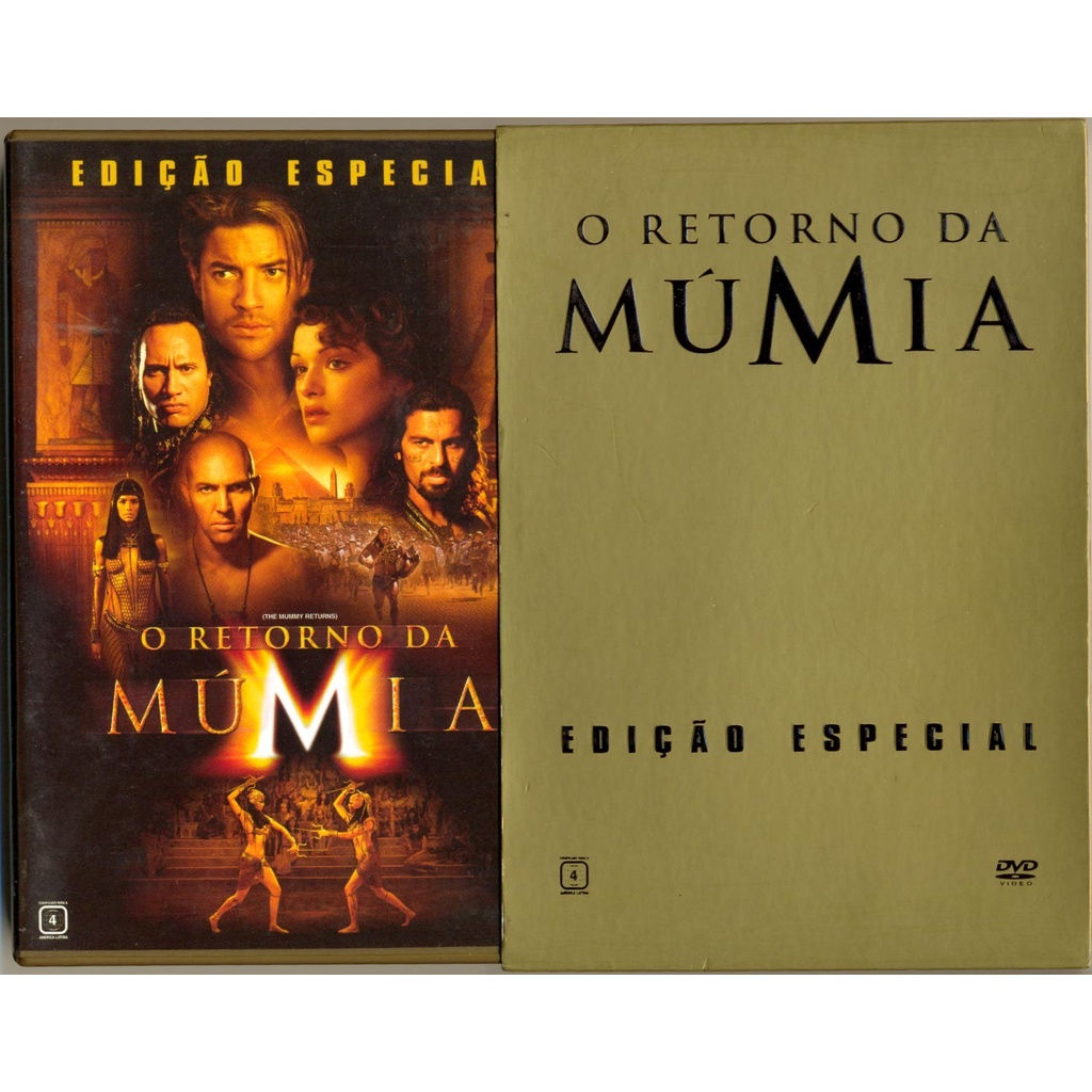 DVD Usado O Retorno da Múmia Edição Especial