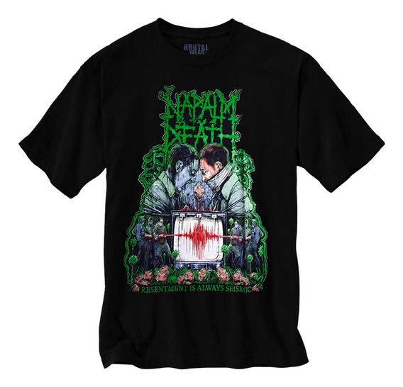Camiseta Napalm Death Resentment is Always Brutal BND03