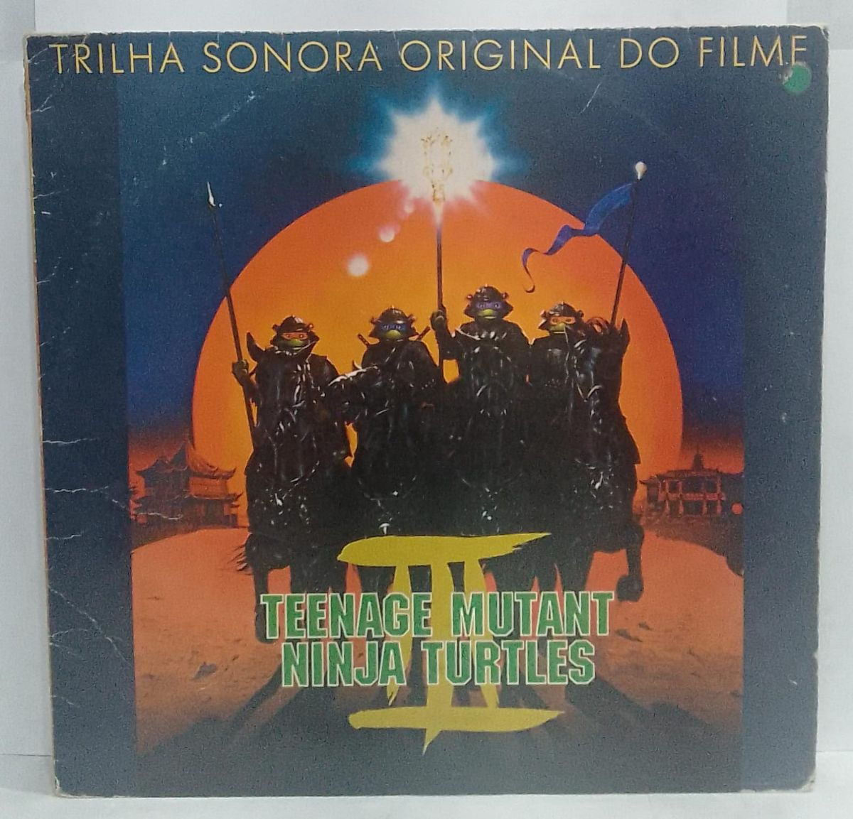 LP Usado Teenage Mutant Ninja Turtles III Trilha Sonora