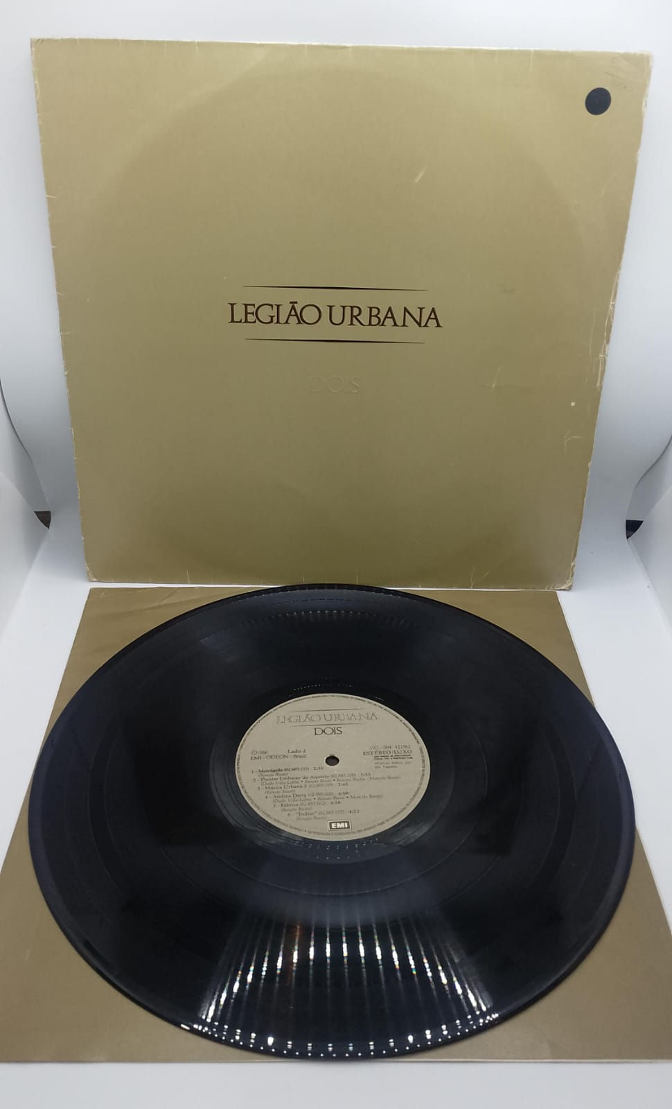 Vinil Lp Legião Urbana Dois C/Encarte 1986