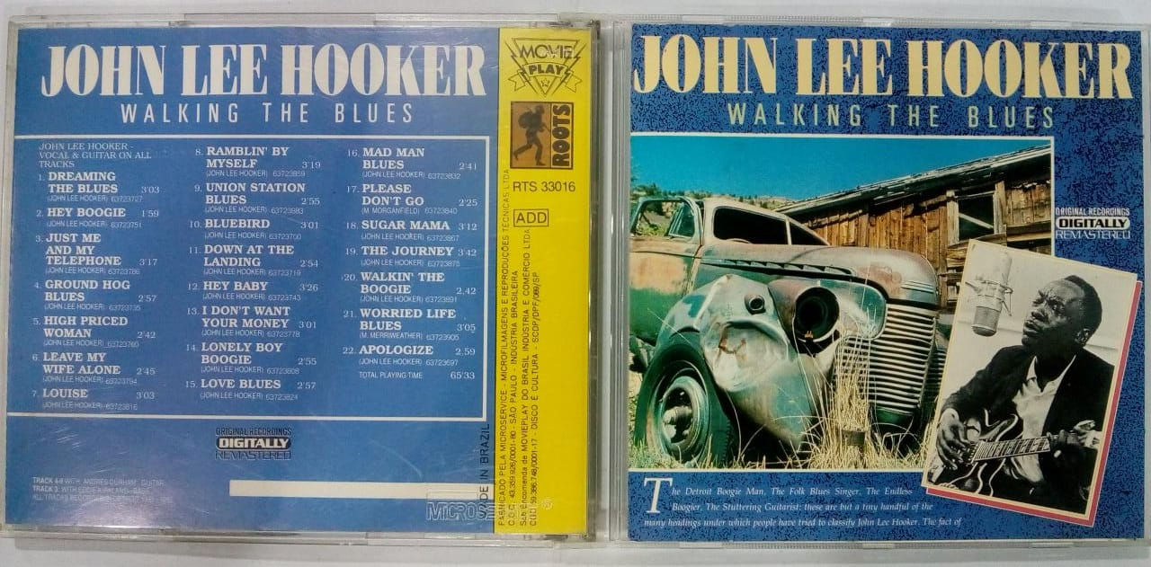 Cd Usado John Lee Hooker Walking The Blues CDU5196