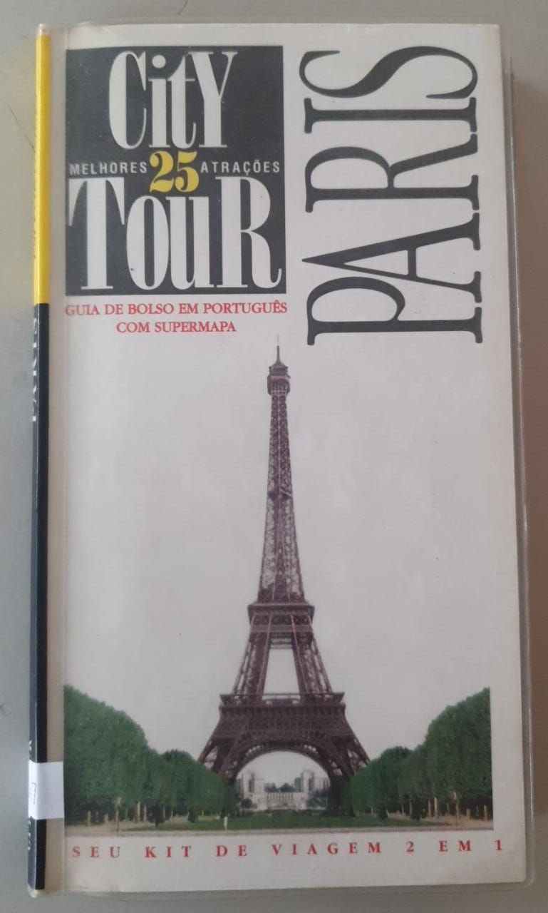 Livro City Tour Paris 25 Melhores Atrações 7347