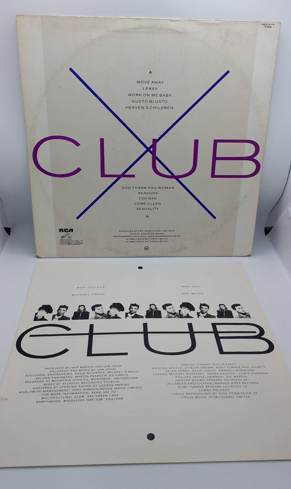 Miniatura: Vinil Lp Culture Club From Luxury to Hertache C/Encarte 1986